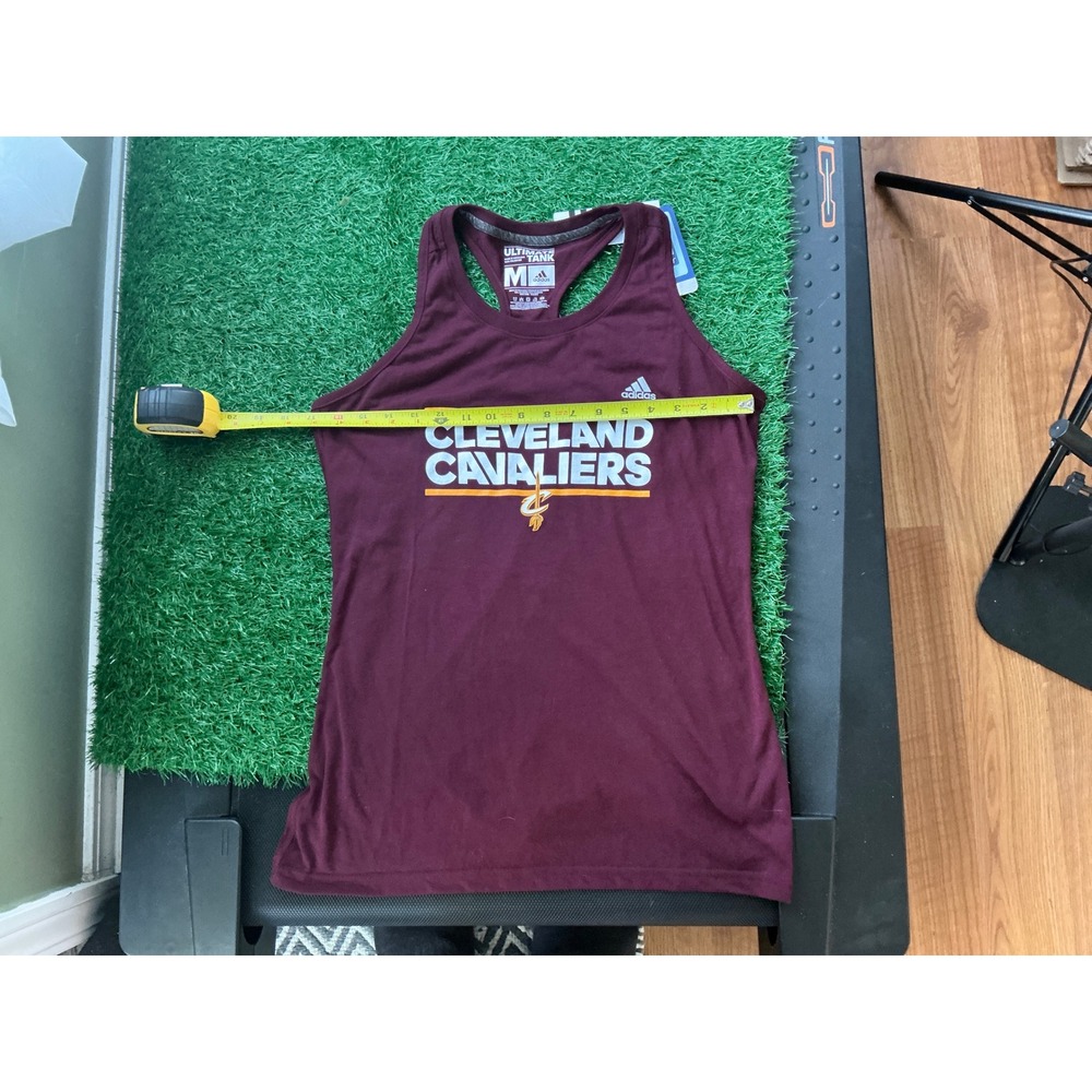 Adidas Cleveland Cavaliers Ultimate Tank Top Womens Medium Maroon NBA Basketball